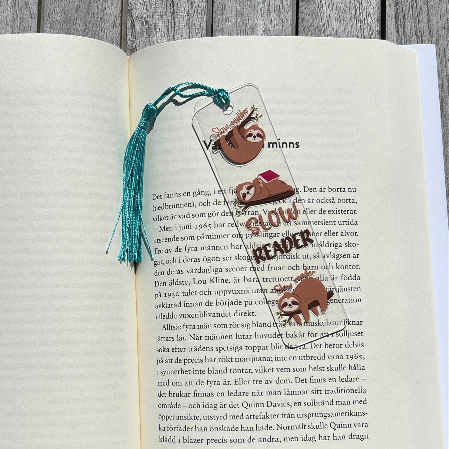 Bokmärke - Slow reader
