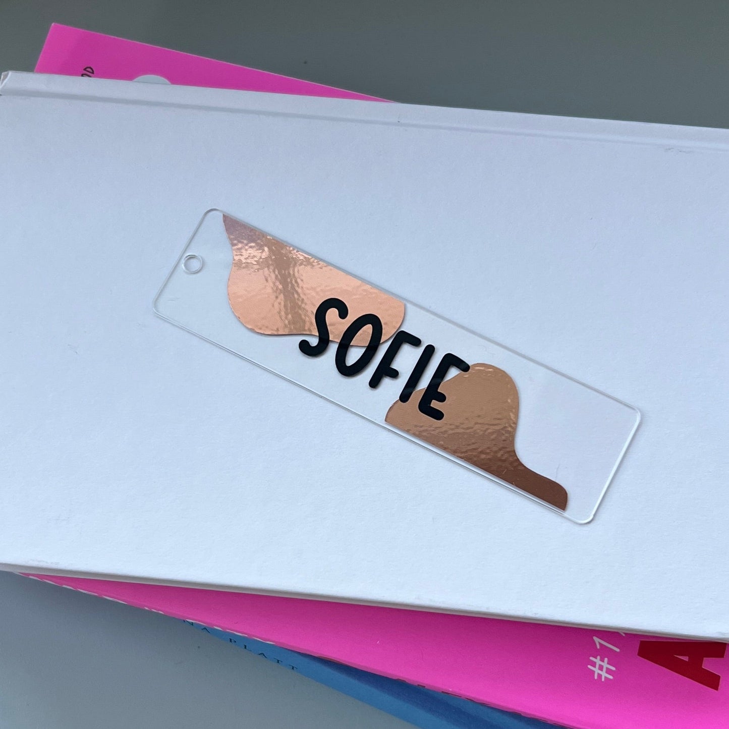 Bokmärke med valfri text