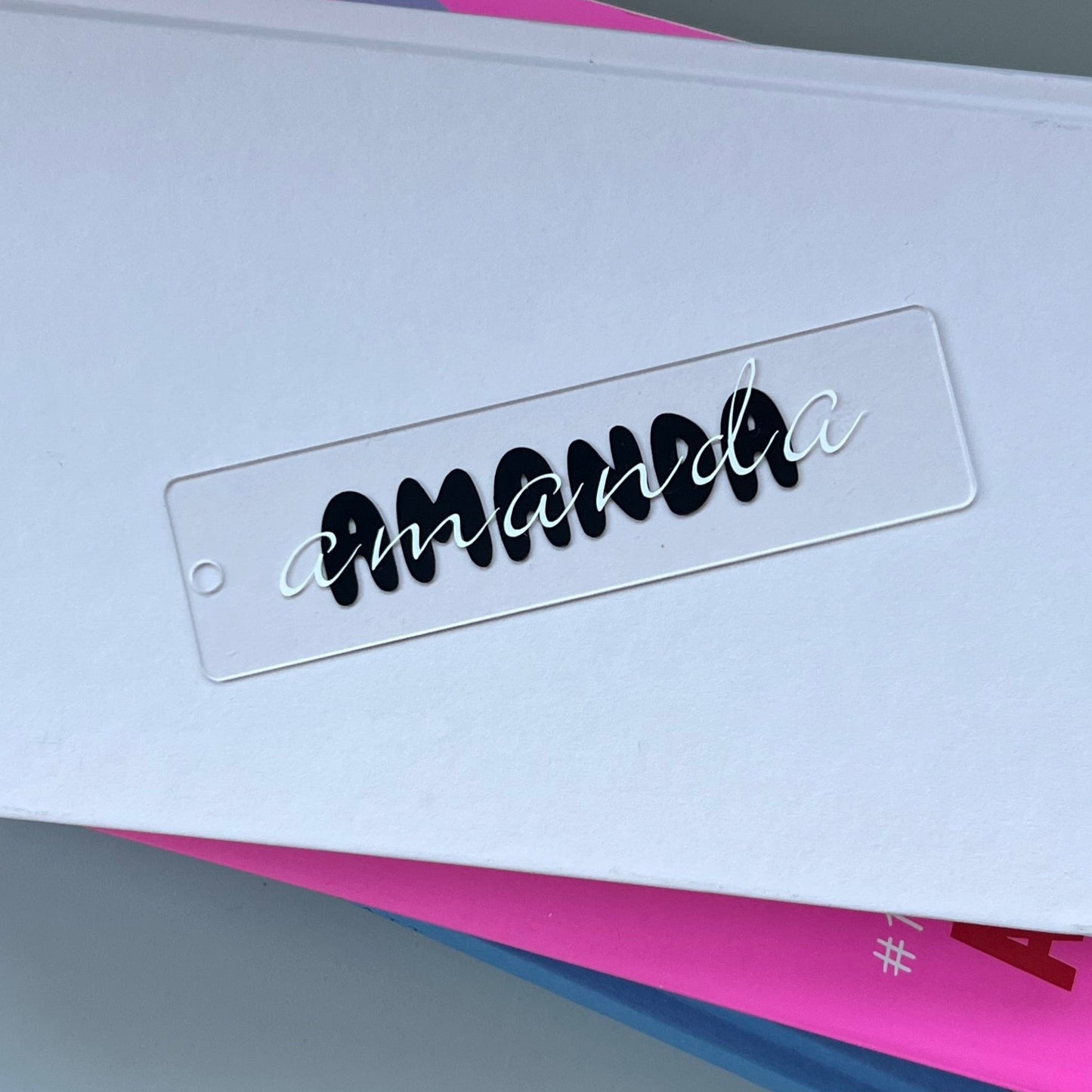 Bokmärke med valfri text