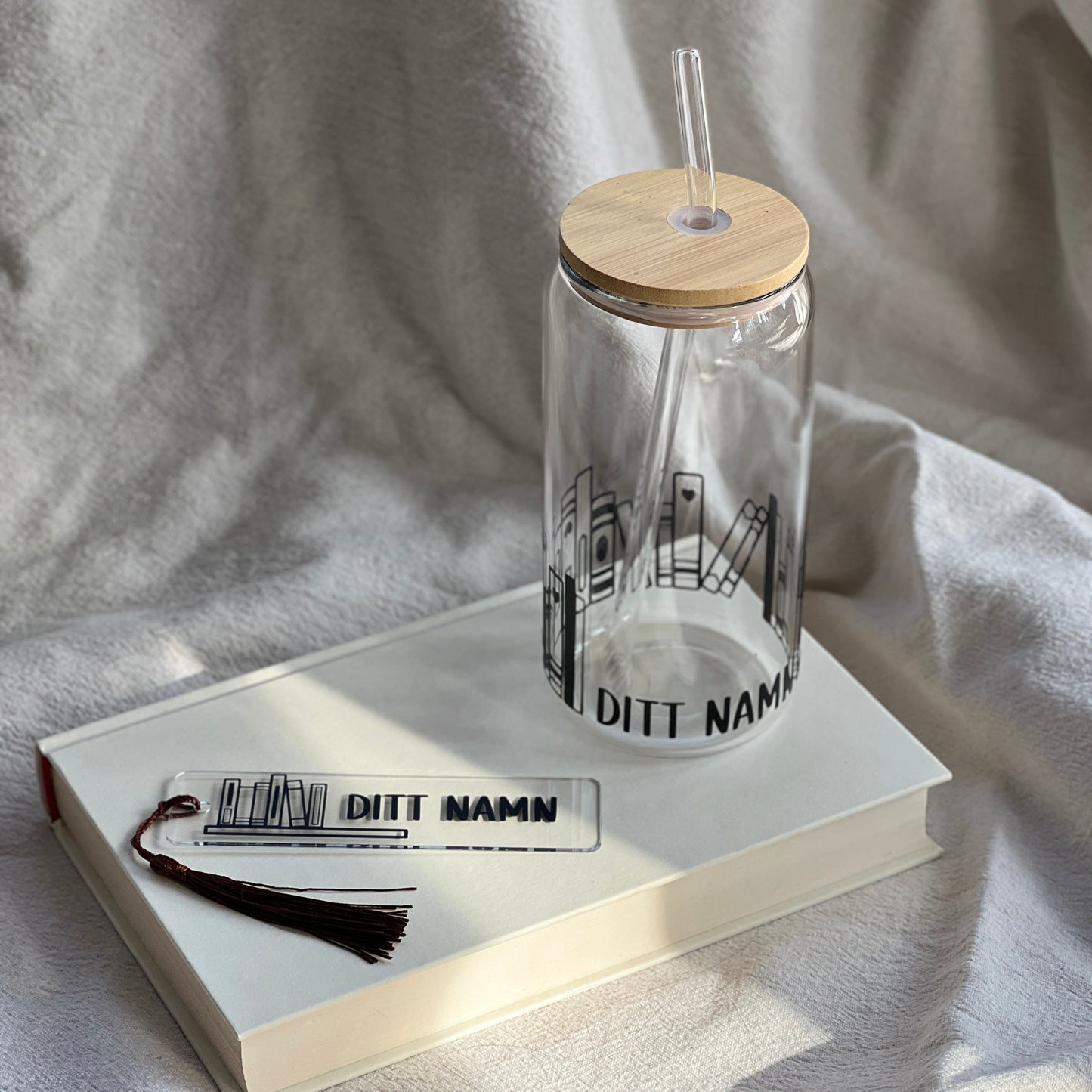 The Bookish Set - Bokhylla med namn