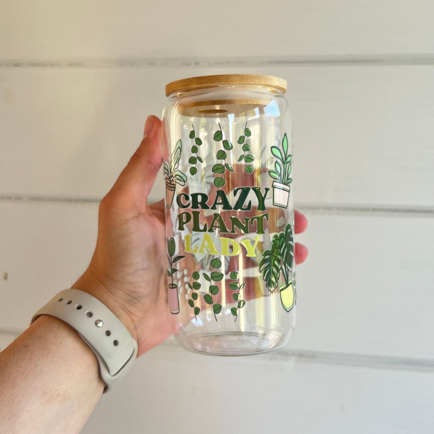 Glas - Crazy plant lady