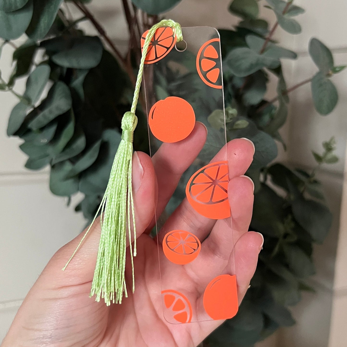 Bokmärke - Happy Orange