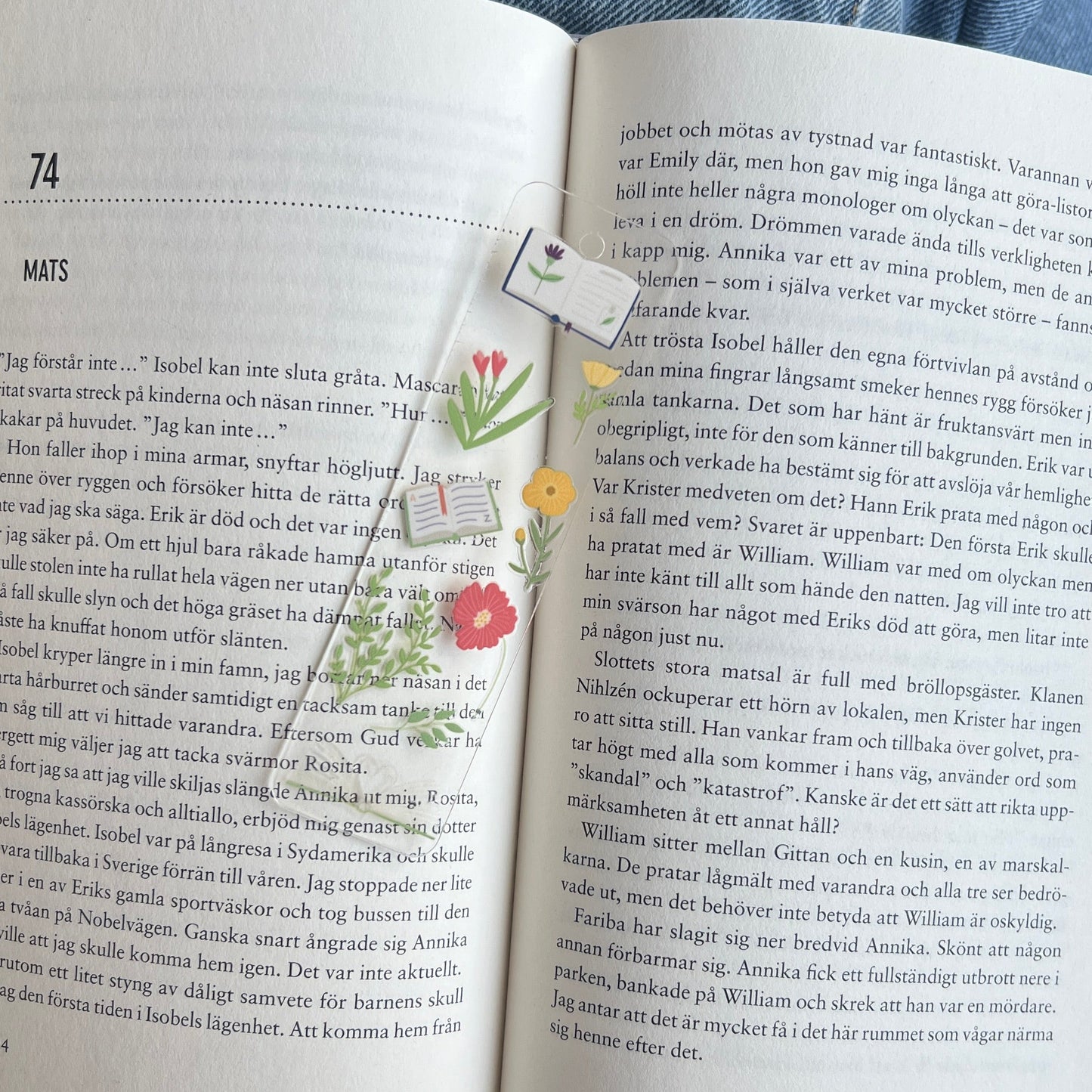 Bokmärke - Books & plants