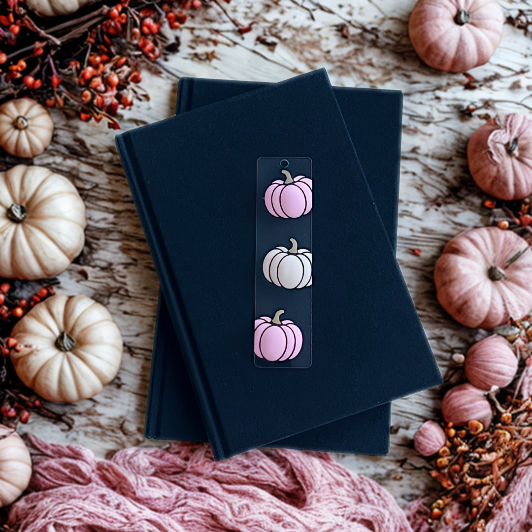 BokmÀrke - Pink pumpkin