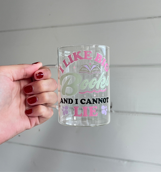 Glas med handtag - I like big books
