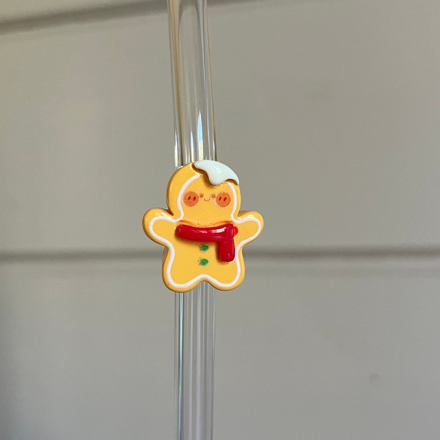 Sugrör - Pepparkaksgubbe med glasyr