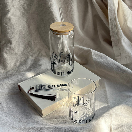 The Bookish Set - Bokhylla med namn