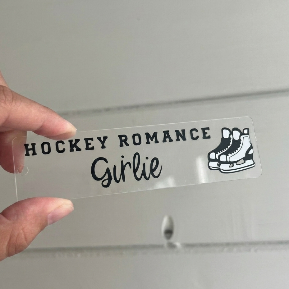 Bokmärke - Hockey romance girlie