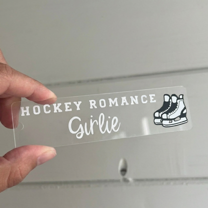 Bokmärke - Hockey romance girlie