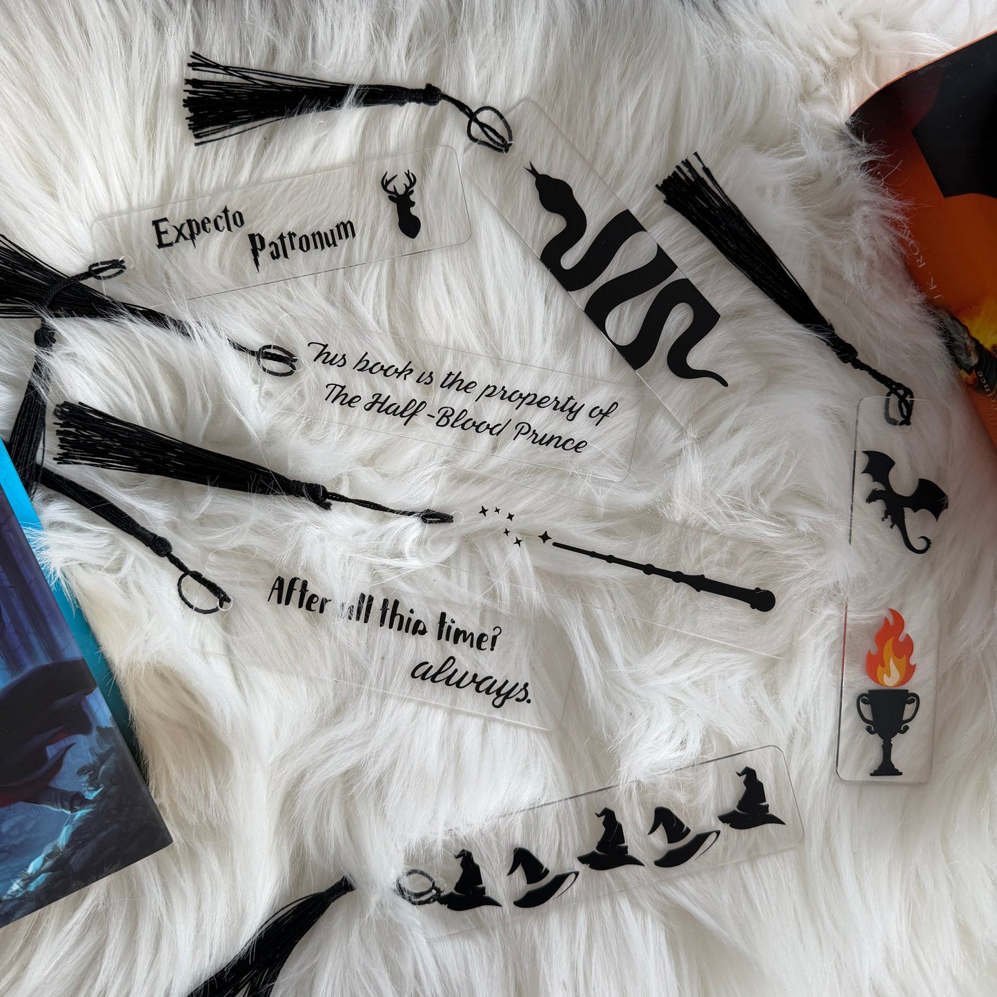 Bokmärkesset - En värld av magi (7-pack)