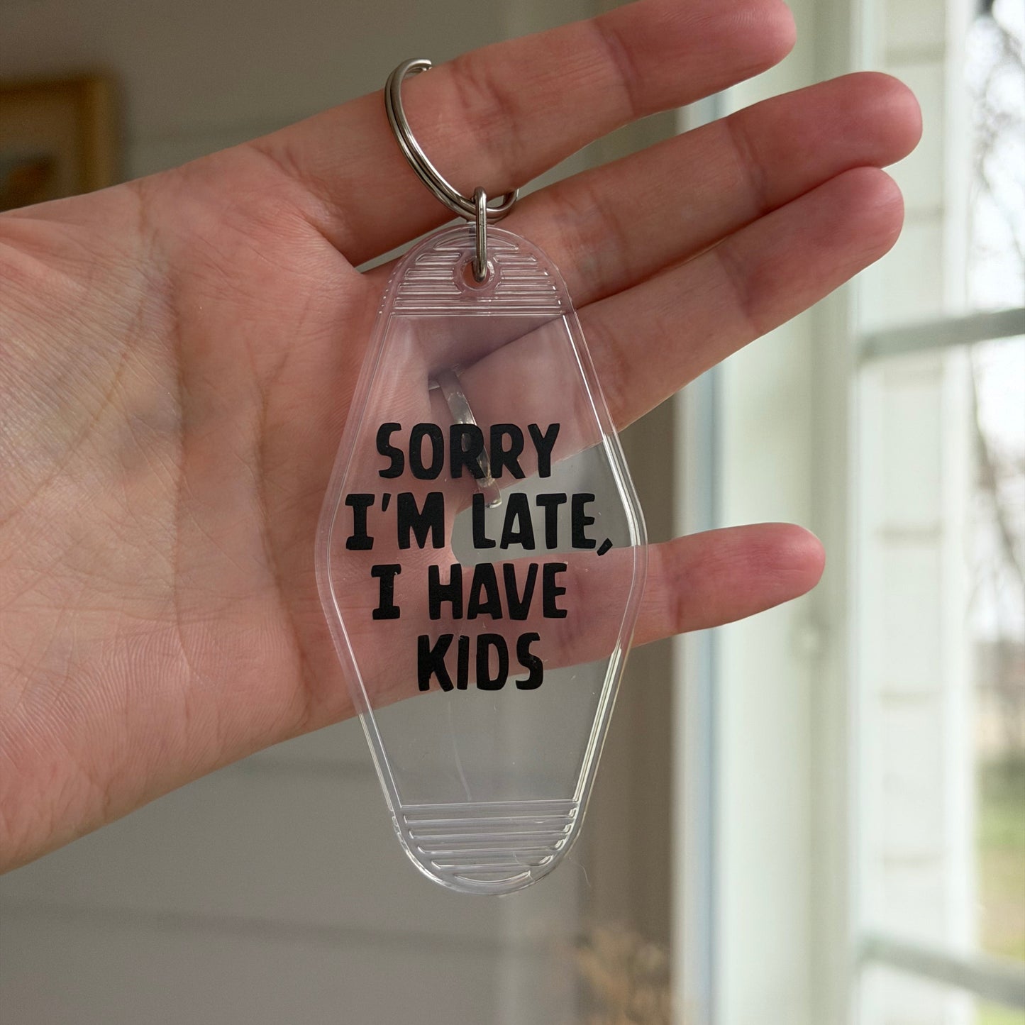 Nyckelring - Sorry I'm late