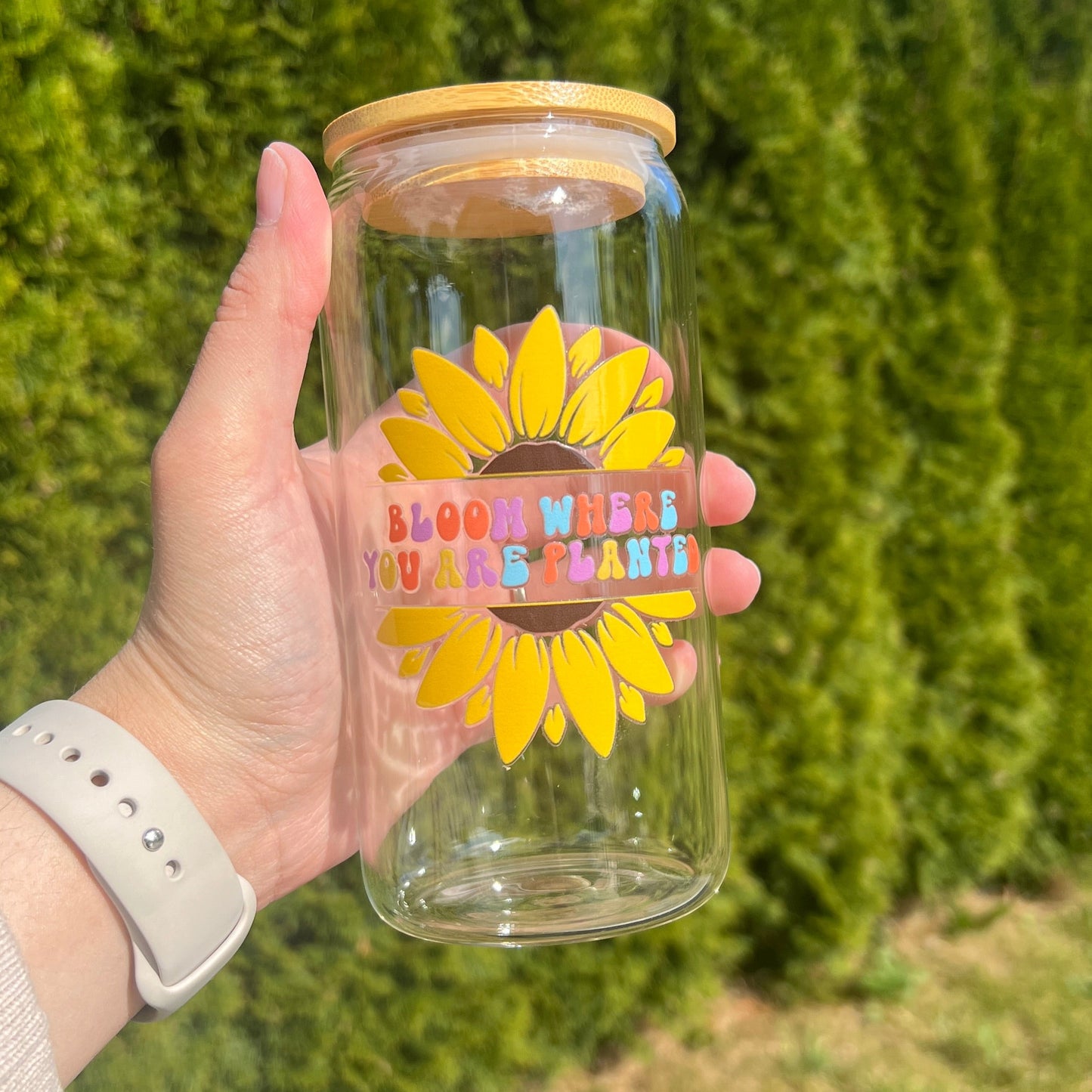 Glas - Bloom where you are planted