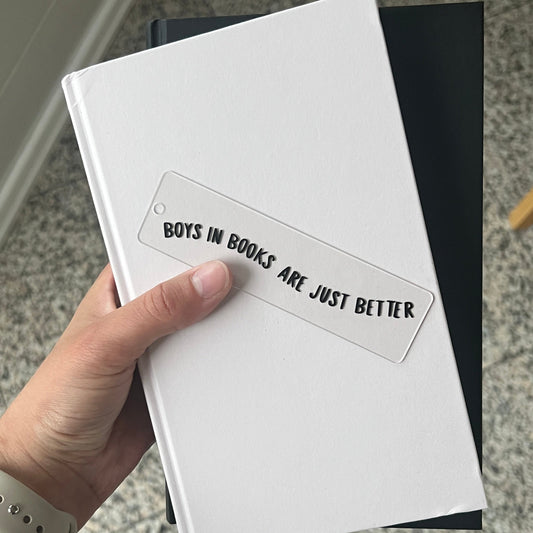 Bokmärke - Boys in books