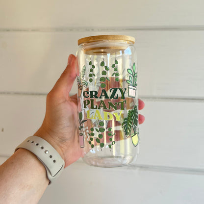 Glas - Crazy plant lady