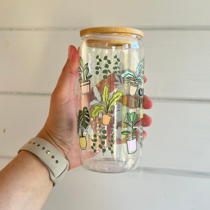 Glas - Crazy plant lady
