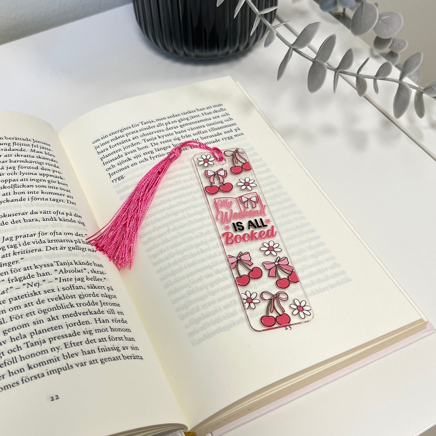 Bokmärke - My weekend is all booked