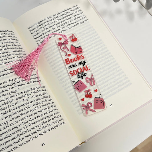 Bokmärke - Books are my social life
