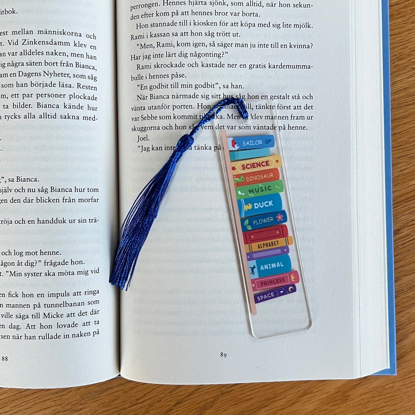 Bokmärke - Skolhyllan