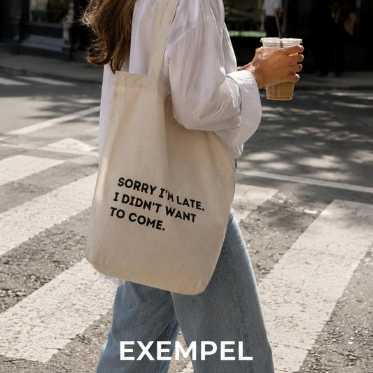 Textilvinyl - Egen text