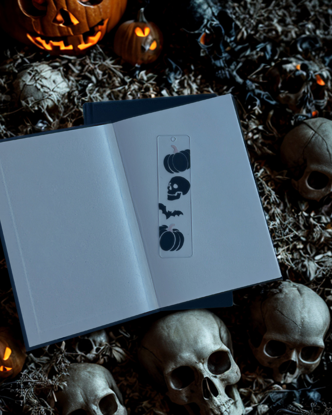 Bokmärke - Black halloween